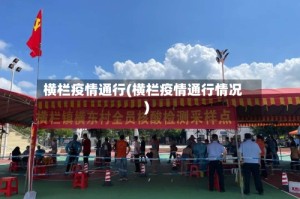 横栏疫情通行(横栏疫情通行情况)