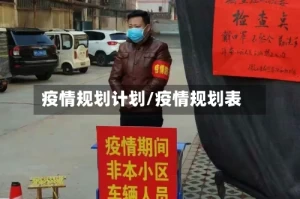 疫情规划计划/疫情规划表