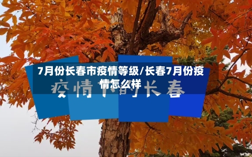 7月份长春市疫情等级/长春7月份疫情怎么样-第2张图片