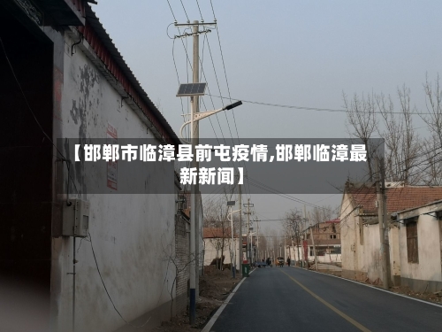【邯郸市临漳县前屯疫情,邯郸临漳最新新闻】-第1张图片