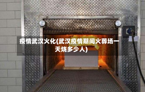 疫情武汉火化(武汉疫情期间火葬场一天烧多少人)-第3张图片