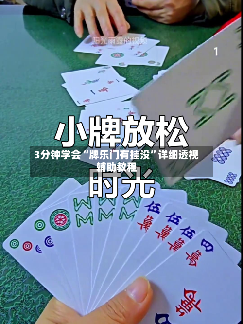 3分钟学会“牌乐门有挂没”详细透视辅助教程-第1张图片