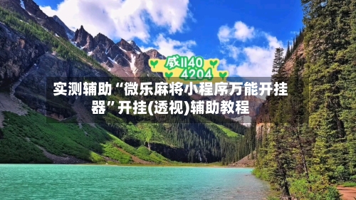 实测辅助“微乐麻将小程序万能开挂器”开挂(透视)辅助教程-第2张图片