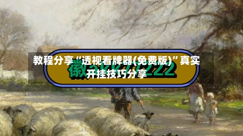 教程分享“透视看牌器(免费版)”真实开挂技巧分享-第1张图片