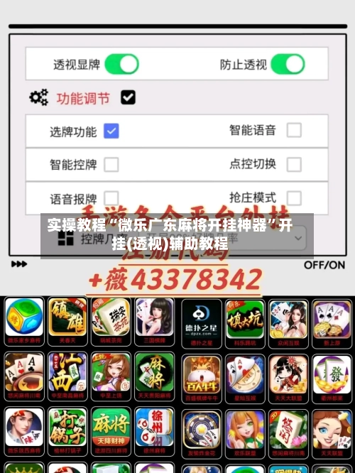 实操教程“微乐广东麻将开挂神器”开挂(透视)辅助教程-第3张图片