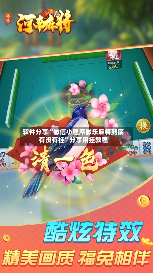 软件分享“微信小程序微乐麻将到底有没有挂”分享用挂教程-第2张图片