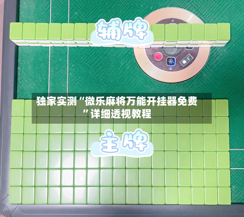 独家实测“微乐麻将万能开挂器免费”详细透视教程-第1张图片