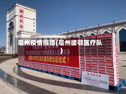 亳州疫情捐赠(亳州援鄂医疗队)-第1张图片