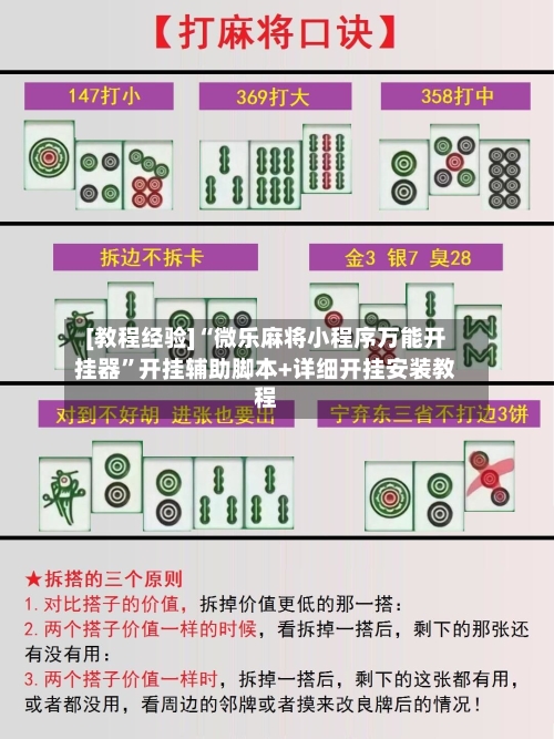 [教程经验]“微乐麻将小程序万能开挂器”开挂辅助脚本+详细开挂安装教程-第3张图片