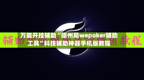 万能开挂辅助“德州局wepoker辅助工具”科技辅助神器手机版教程-第3张图片