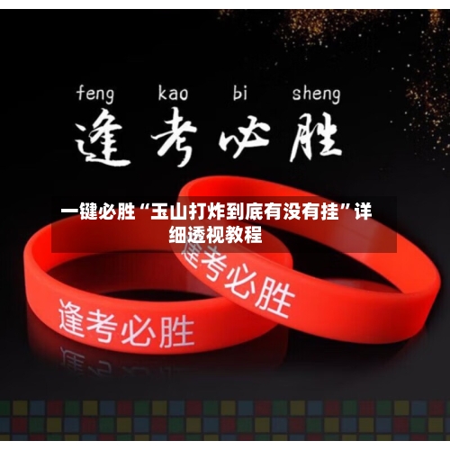 一键必胜“玉山打炸到底有没有挂”详细透视教程-第1张图片