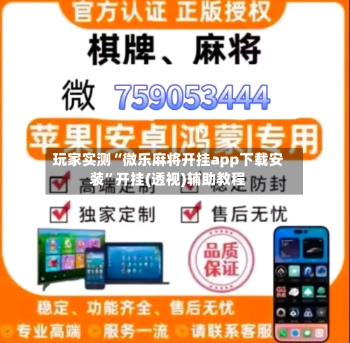 玩家实测“微乐麻将开挂app下载安装”开挂(透视)辅助教程-第3张图片